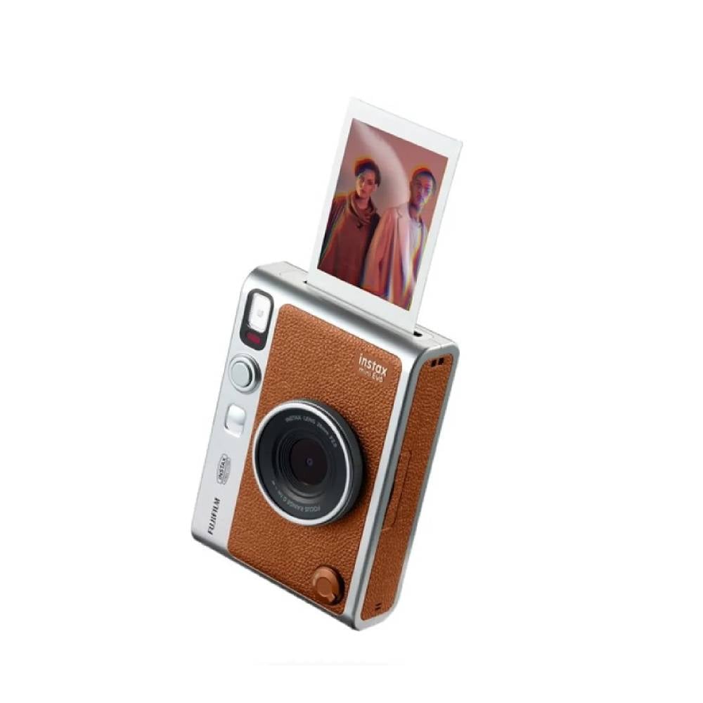 CAMARA INSTANTANEA FUJIFILM INSTAX MINI EVO EN COLOR CAFE - 3