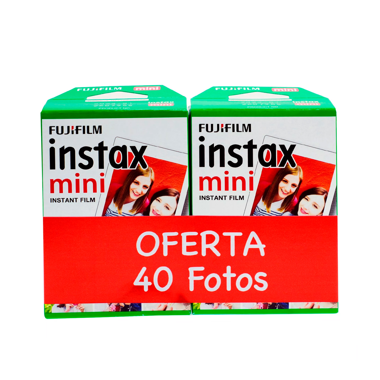 PACK PELICULAS INSTANTANEAS INSTAX FILM MINI 40 FOTOS - 1
