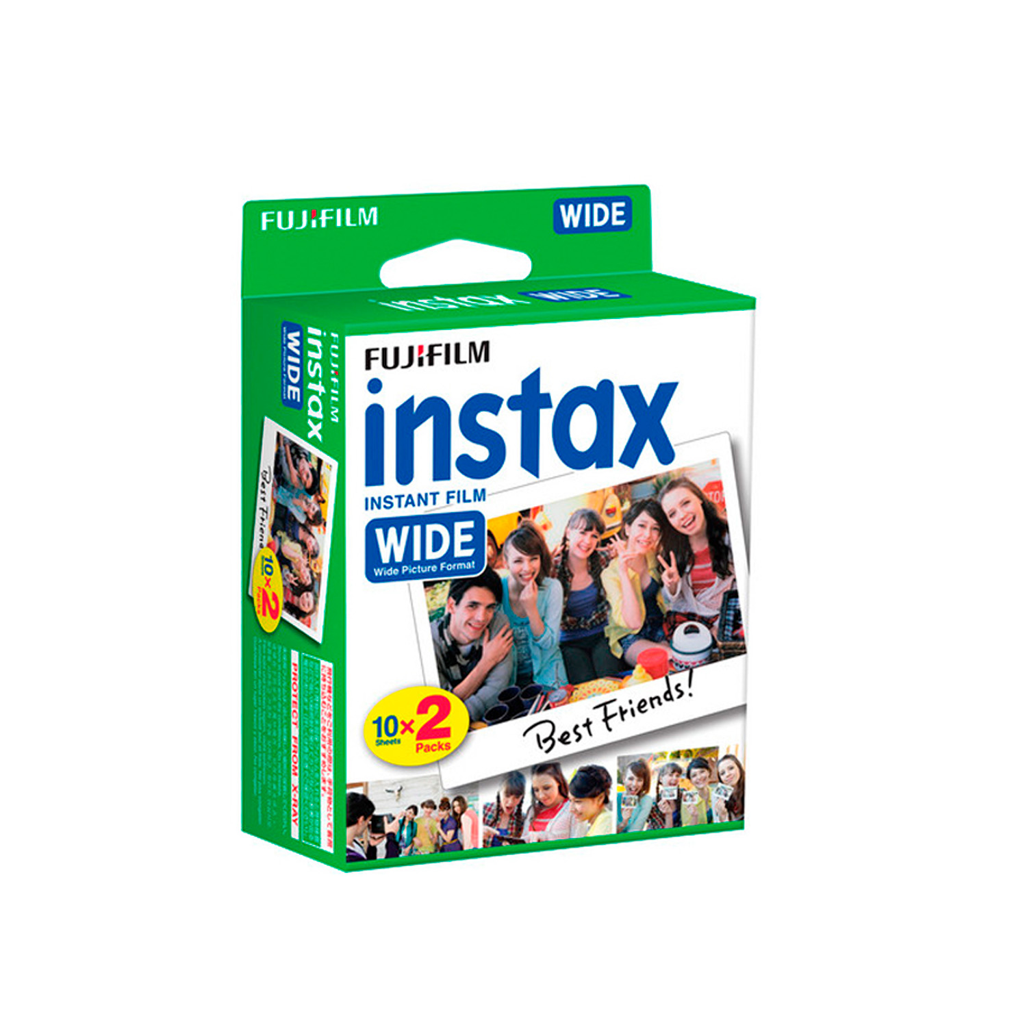 PACK PELICULAS INSTANTANEAS INSTAX FILM WIDE 20 FOTOS - 2