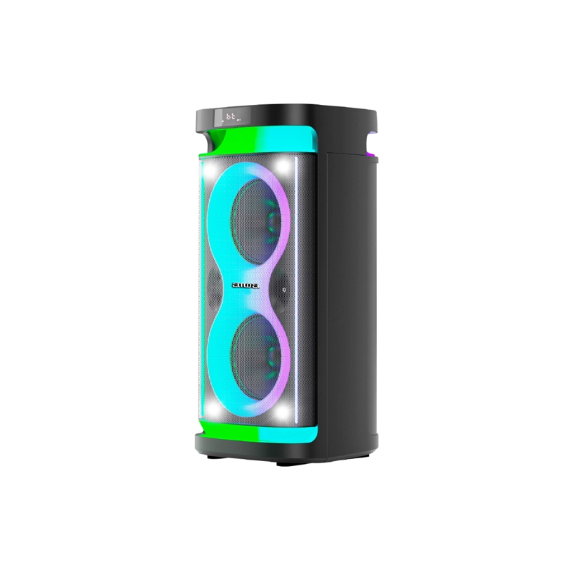 PARLANTE PORTATIL BLUETOOTH AIWA AW-POH4D KARAOKE TWS LED 60W - 2