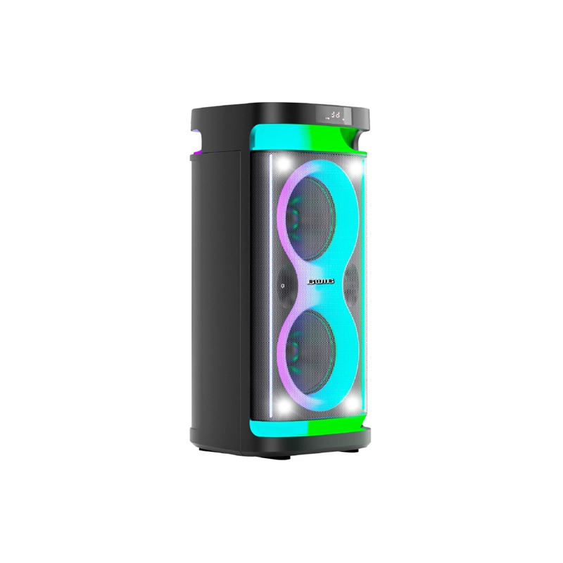 PARLANTE PORTATIL BLUETOOTH AIWA AW-POH4D KARAOKE TWS LED 60W - 4