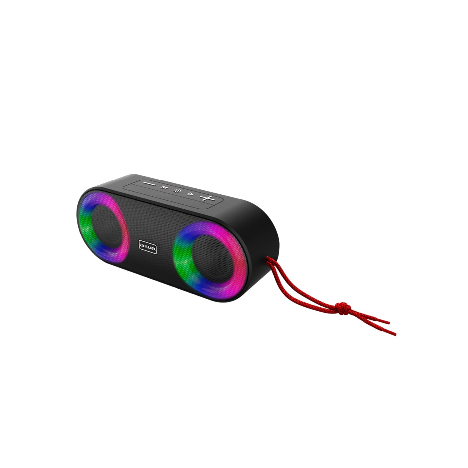 PARLANTE PORTATIL INALAMBRICO AIWA AW-SJ215 20W IPX5 RADIO FM LED