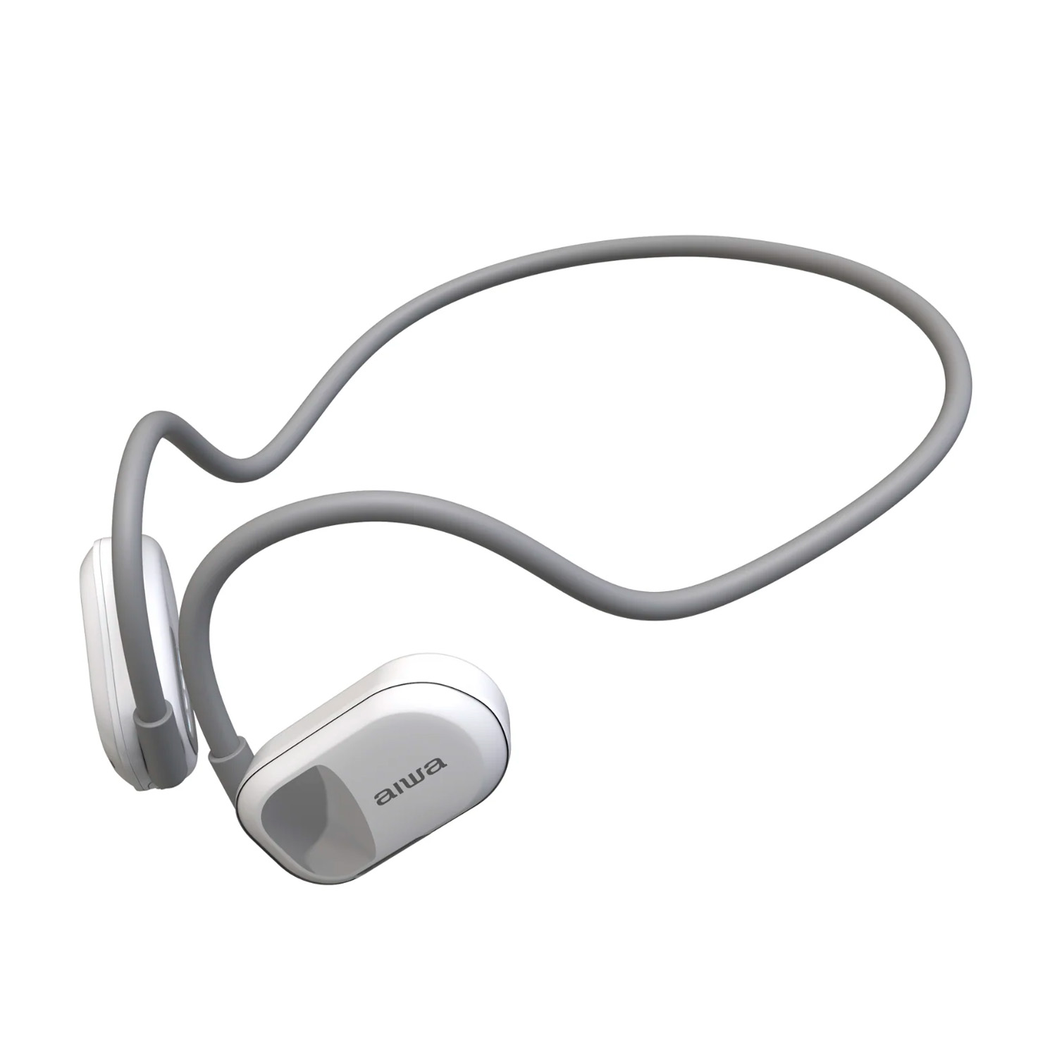 AUDIFONOS BLUETOOTH DEPORTIVOS CONDUCCION AIWA AW-ACF1 EN COLOR BLANCO - 1