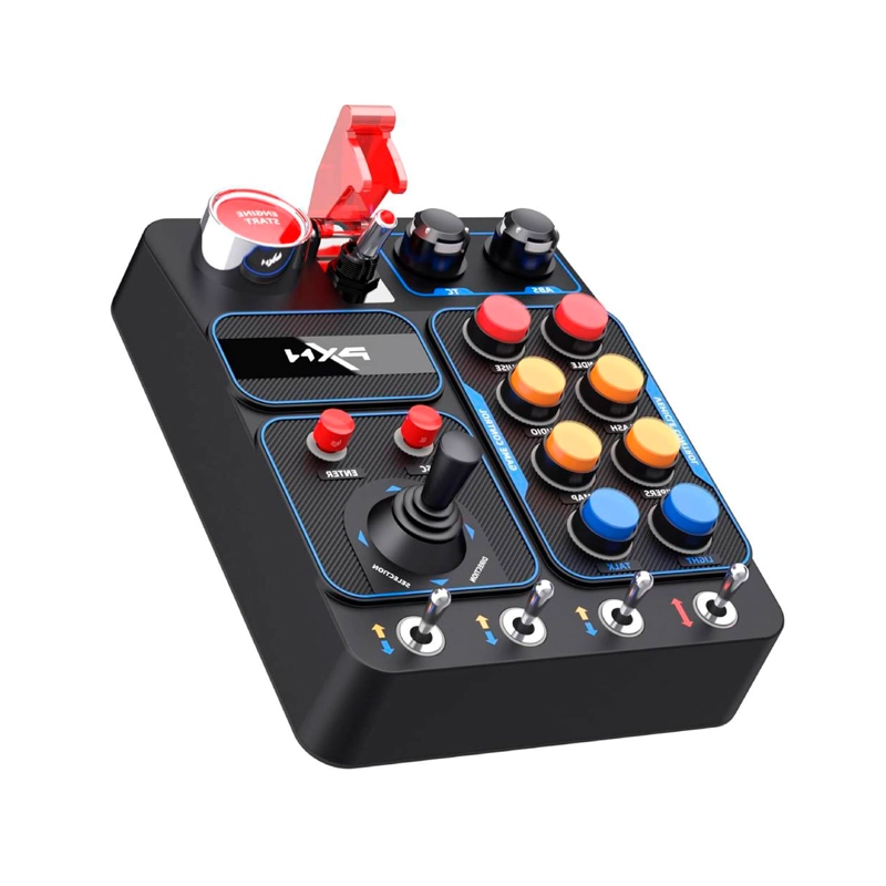 SIMULADOR DE MANEJO GAMER PXN CB1 CAJA DE CONTROL - 3