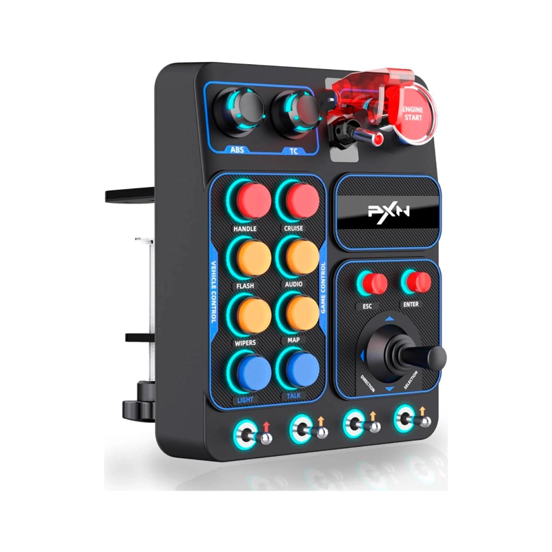 SIMULADOR DE MANEJO GAMER PXN CB1 CAJA DE CONTROL - 4