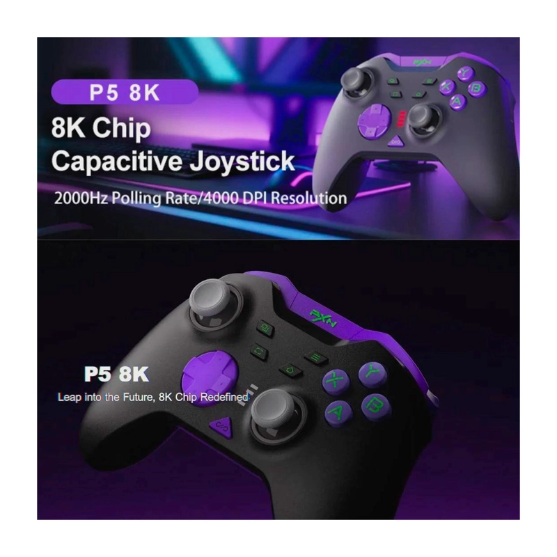 JOYSTICK INALAMBRICO PXN P5 8K PC SWITCH ANDROID - 3