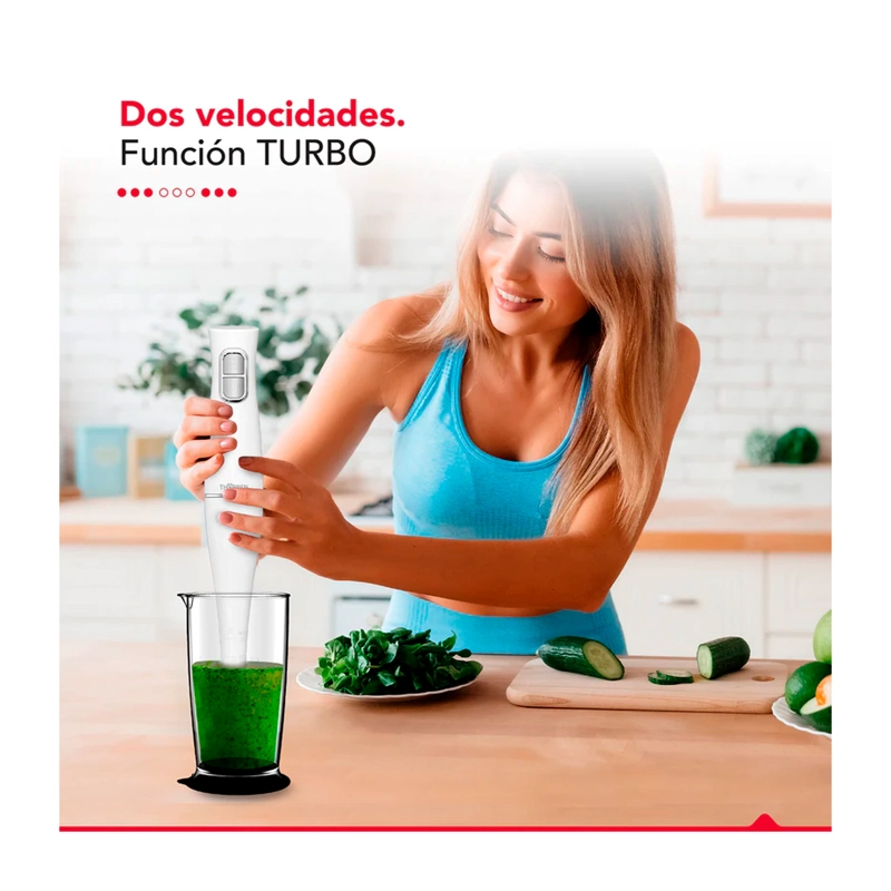 BATIDORA DE INMERSION THORBEN HB STICK 300W 2 ACCESORIOS - 4