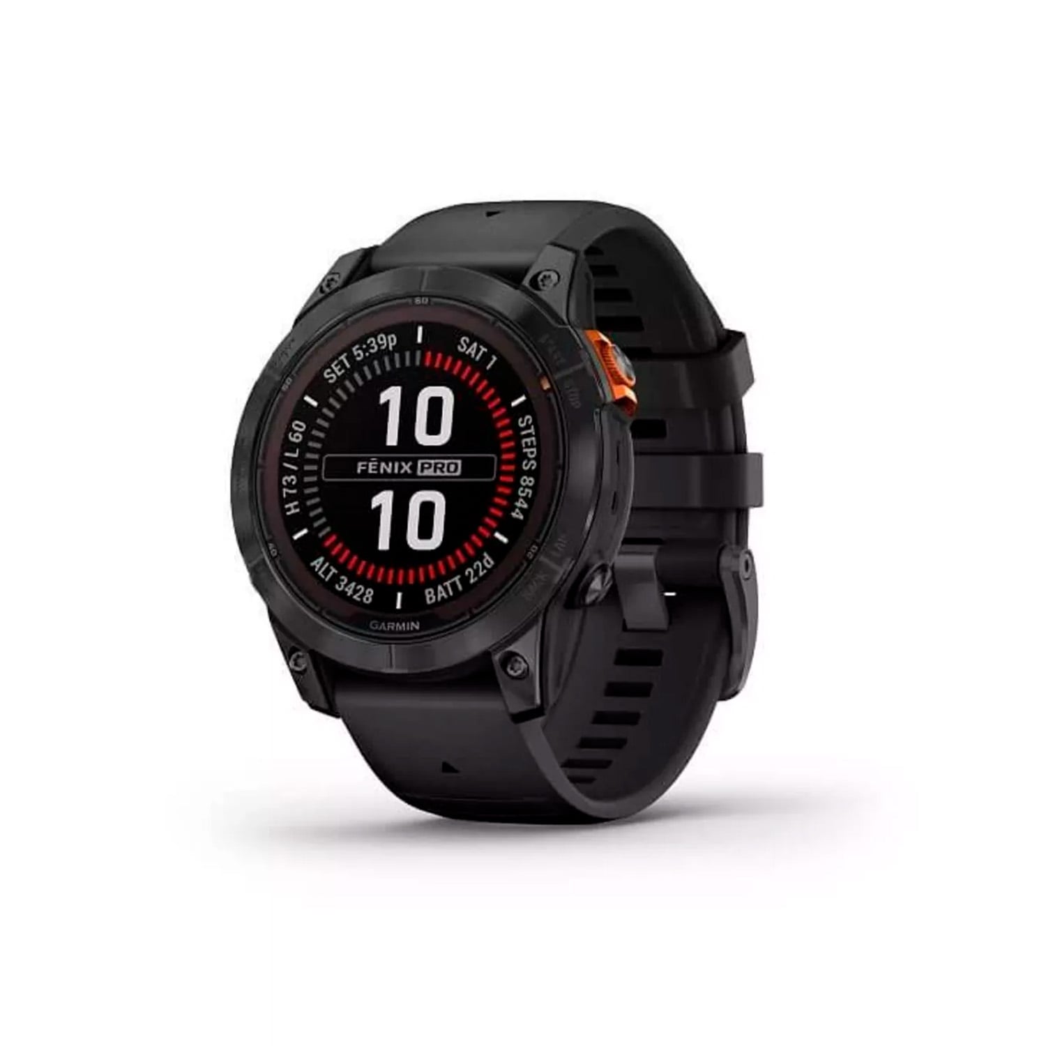 RELOJ GARMIN FENIX 7 PRO SOLAR GLASS NO WIFI SLATE GREY 47MM - 1
