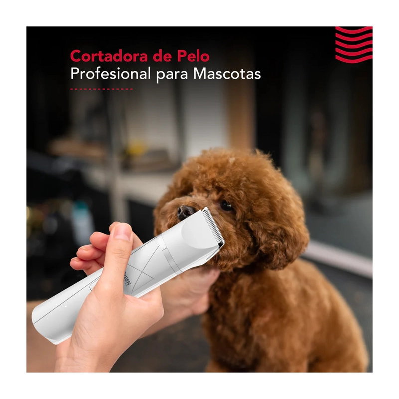 CORTAPELO MASCOTA THORBEN CORDLESS USB PET TRIMMER 4 EN 1 - 3