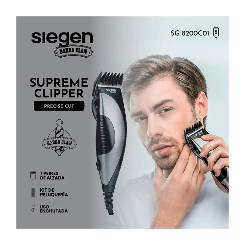 CORTA PELO SIEGEN SUPREME CLIPPER SG-8200C01 - 6