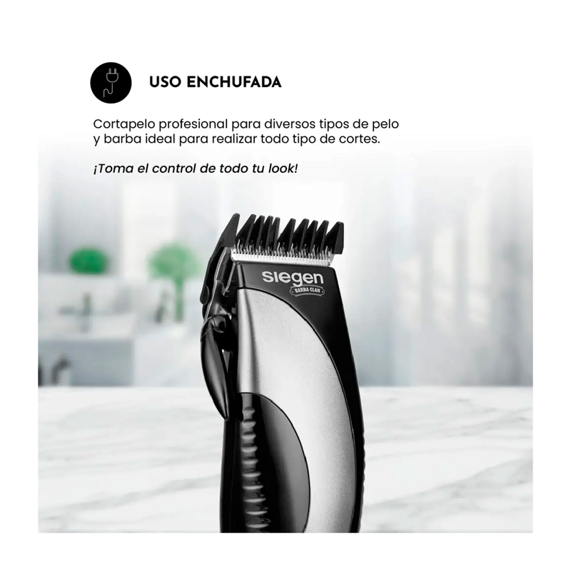 CORTA PELO SIEGEN SUPREME CLIPPER SG-8200C01 - 9