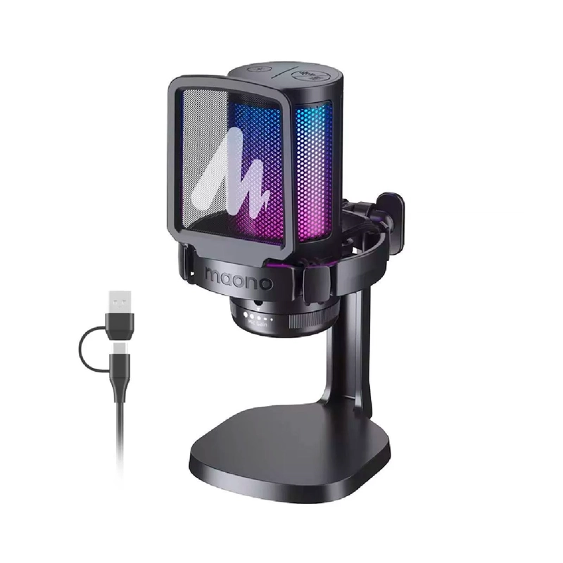 MICROFONO MAONO DGM20 RGB USB-C - 2