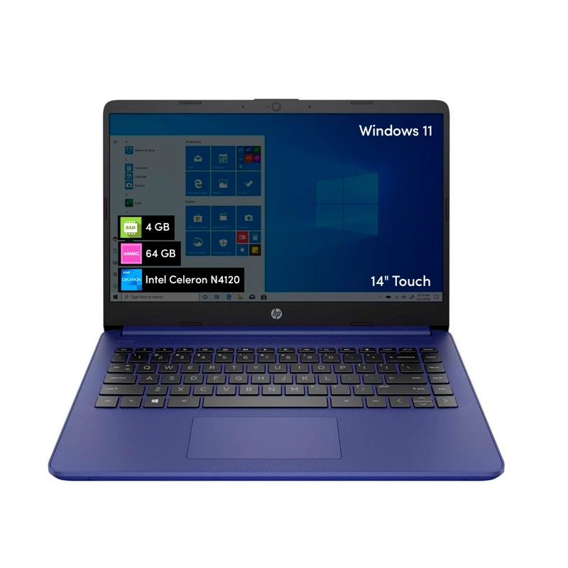 NOTEBOOK HP INTEL CELERON 4GB 64GB 14' TACTIL W11 - 1
