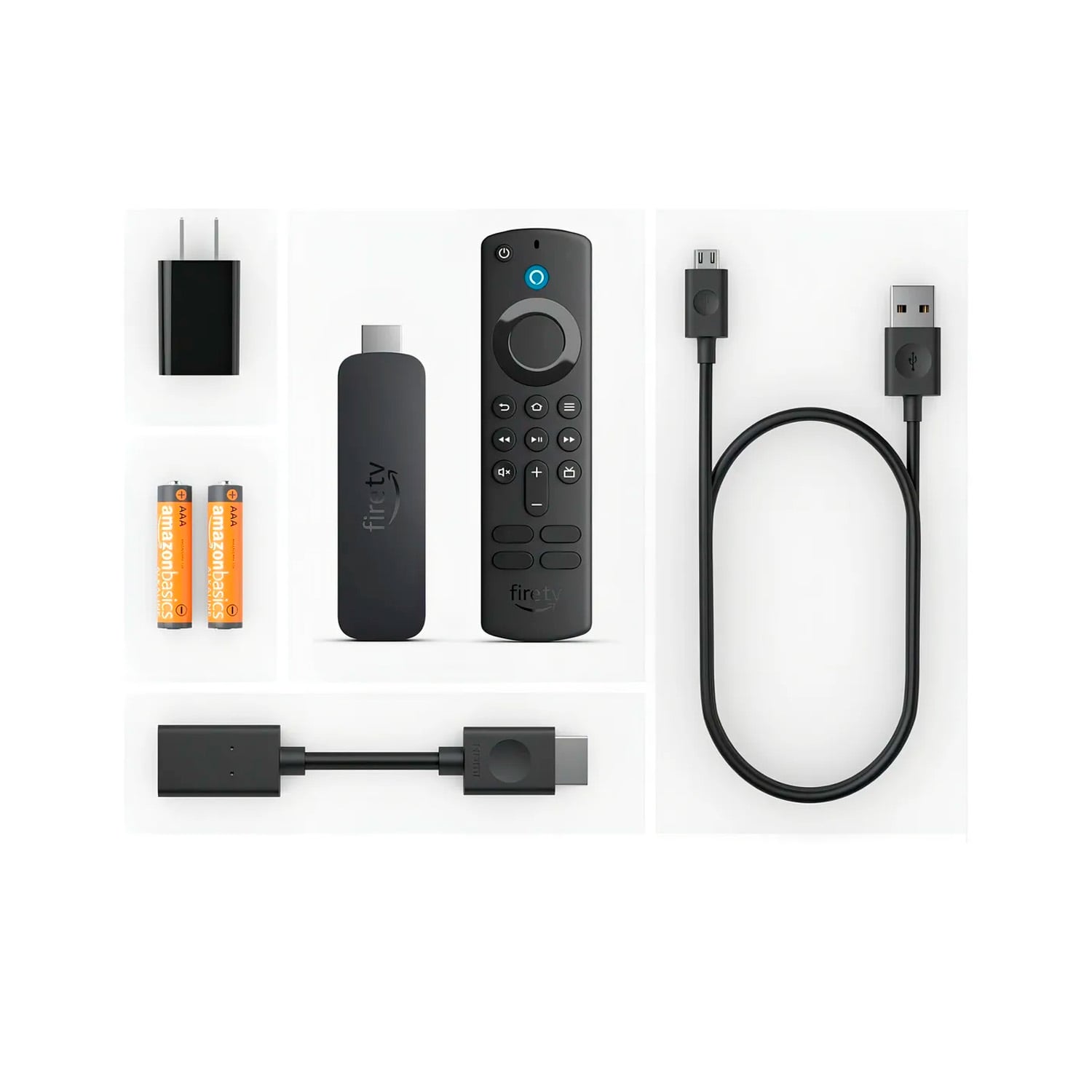 DISPOSITIVO DE STREAMING AMAZON FIRE TV STICK 4K WIFI 6 FULL HD NEGRO - 4