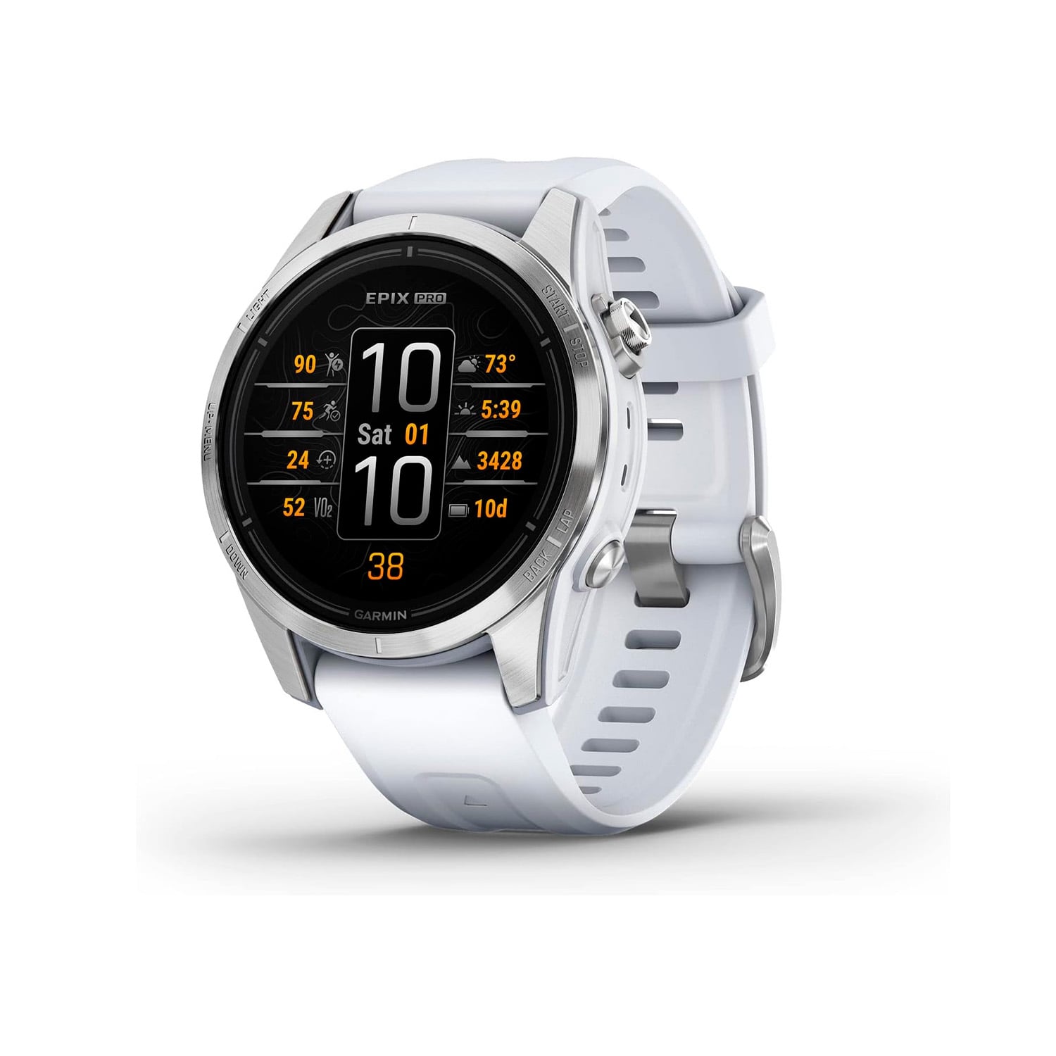 RELOJ GARMIN EPIX PRO GEN 2 42MM GLASS SS WHITESTONE - 1