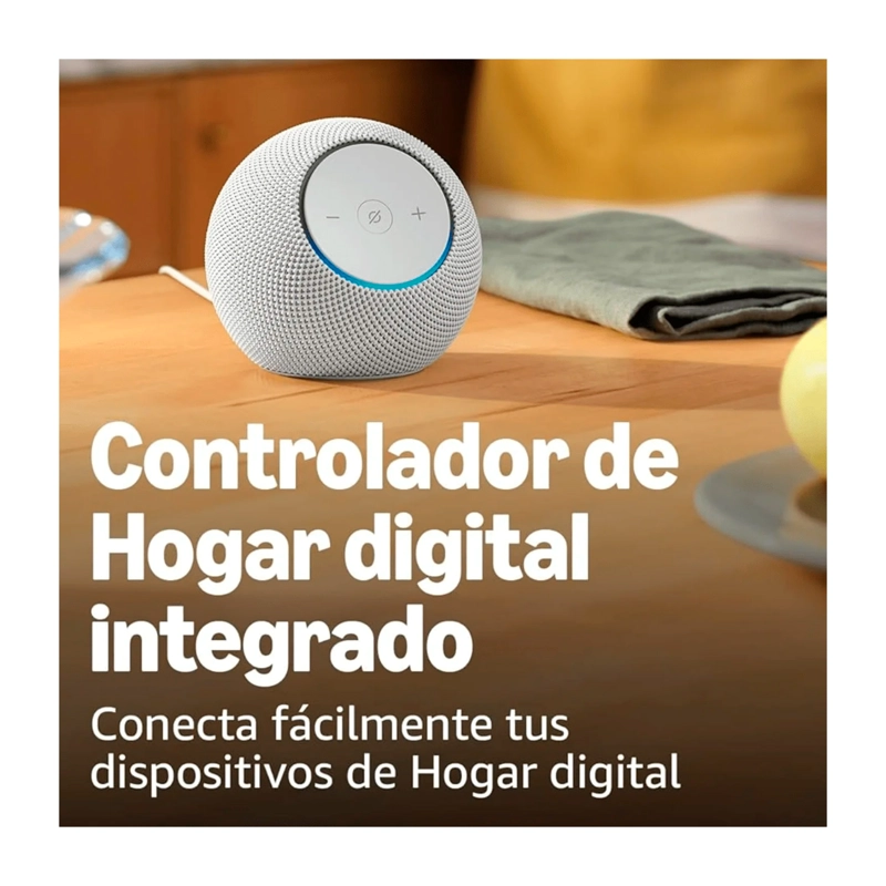 PARLANTE INTELIGENTE AMAZON ECHO DOT MAX  BLANCO GLACIAR - 3