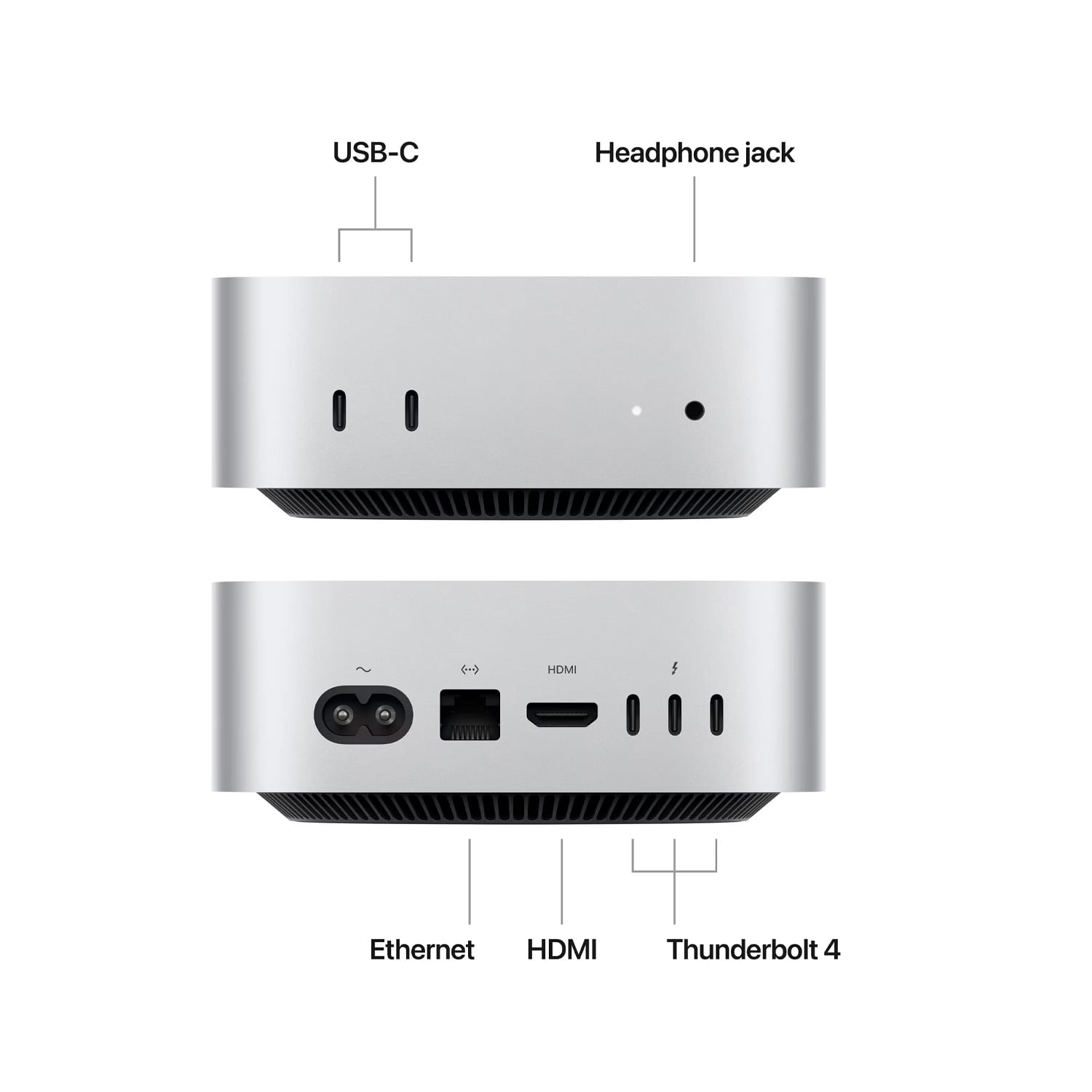APPLE MAC MINI M4 16GB 256GB SSD MAC OS GRIS