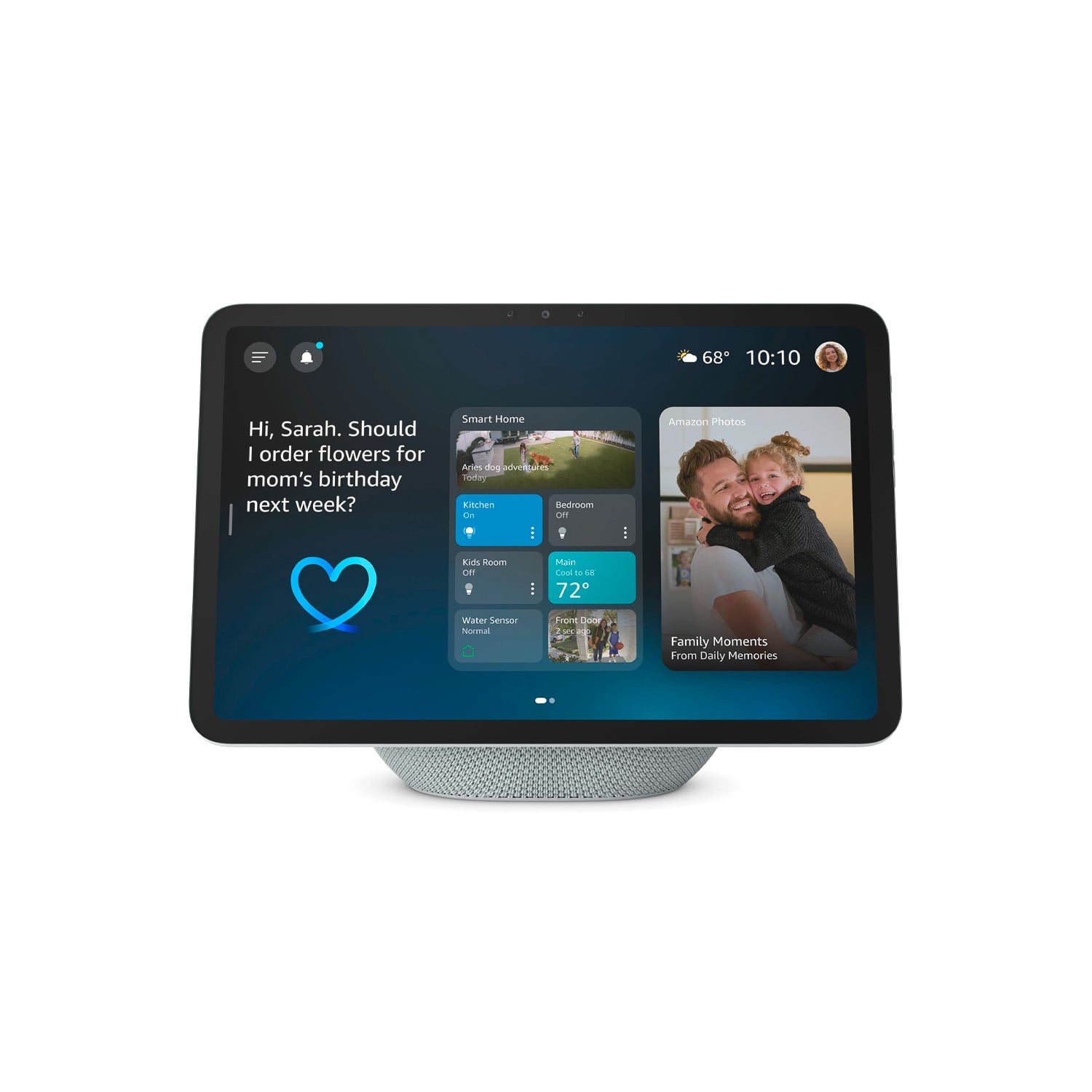 ASISTENTE AMAZON ECHO SHOW 11 PANTALLA TACTIL FHD ALEXA BLANCO GLACIAR - 1