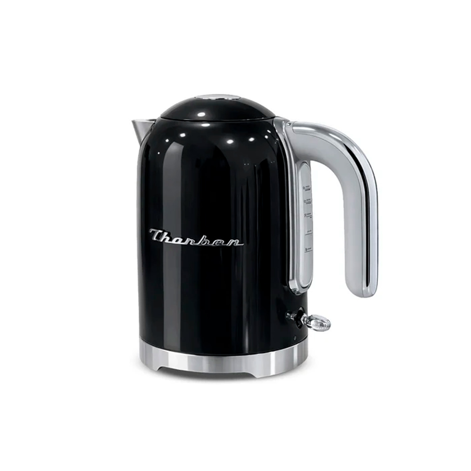 HERVIDOR THORBEN THOR RETRO STYLE KETTLET BLACK 2200W - 1