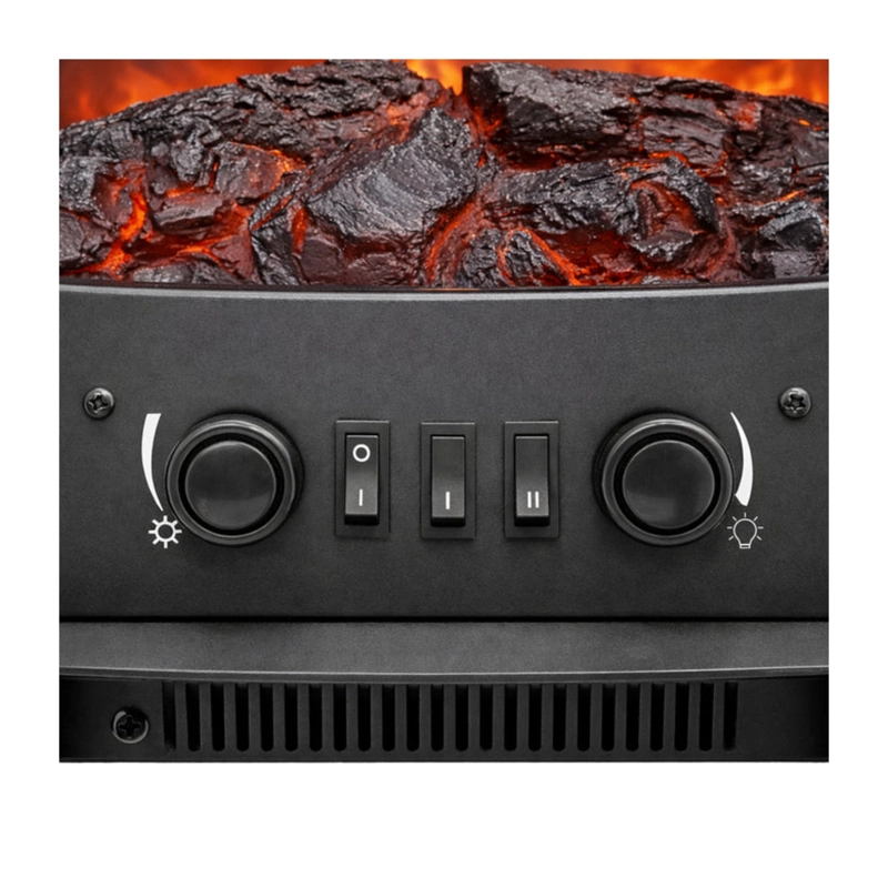 CHIMENEA ELECTRICA THORBEN FIREPLACE 3D 2 POTENCIAS - 4