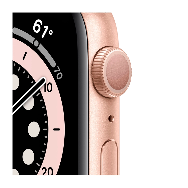 Reloj Apple Watch Series 6 40mm GPS + Wifi Gold Aluminum Case Pink Sand Sport Band - 4