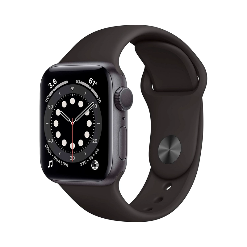 Reloj Apple Watch Series 6 40mm GPS + Wifi Space Gray Aluminum Case Black Sport Band - 1