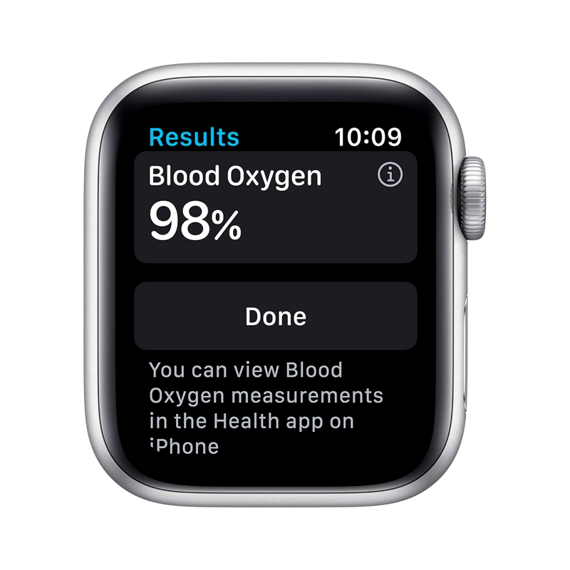 RELOJ APPLE WATCH SERIES 6 40MM GPS + CELULAR SILVER STAINLESS STEEL WHITE SPORT - 4