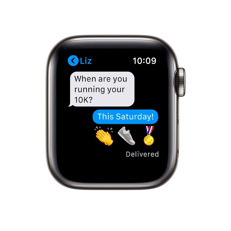 Reloj Apple Watch Series 7 45mm GPS Wifi Midnight Aluminum Case Midnight Sport Band - 4