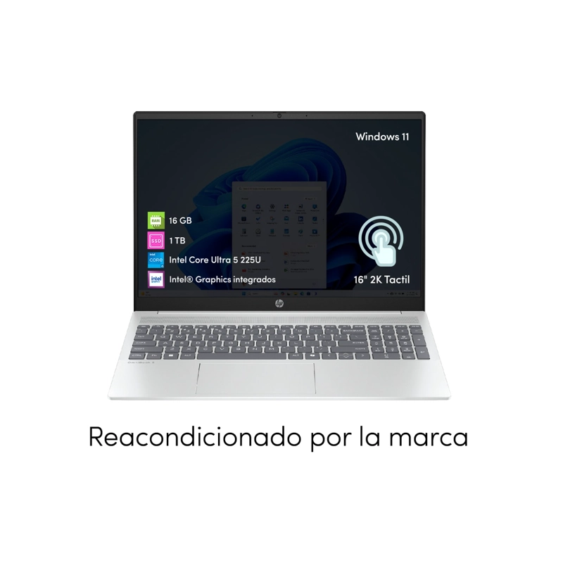 Notebook HP Omnibook Core Ultra 5 16GB 1TB SSD 16' 2K Táctil W11 - 6