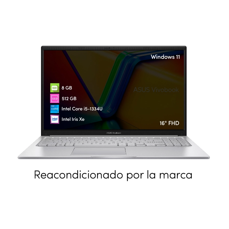 Notebook Asus Vivobook Core i5 8GB 512GB SSD 15.6 FHD W11