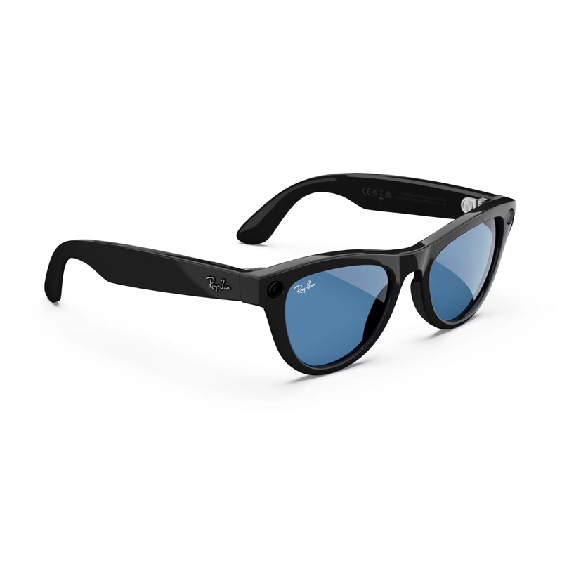 LENTES INTELIGENTES RAY-BAN META SKYLER GEN 1 BLACK/CERULEAN BLUE/TRANSITIONS - 4