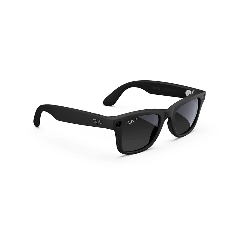 LENTES INTELIGENTES RAY-BAN META WAYFARER GEN 1 MATTE BLACK POLARIZADO GRADIENT GRAPHITE - 4