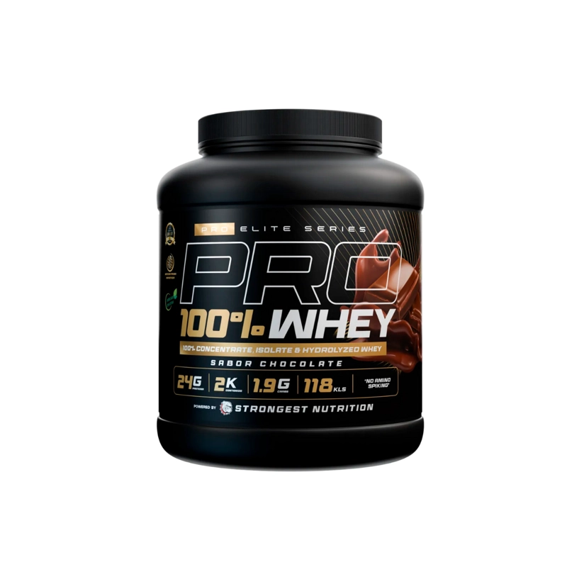 PROTEINA STRONGEST PRO 100% WHEY CHOCOLATE 2KG - 1