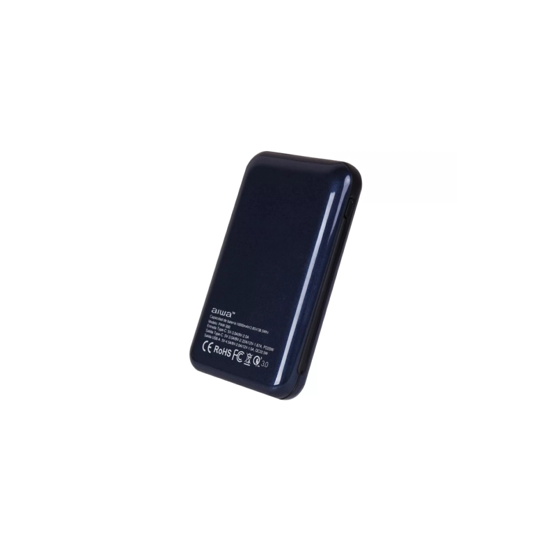 CARGADOR PORTATIL POWERBANK AIWA AW-PAW300 10000 MAH CABLE TIPO C AZUL - 2