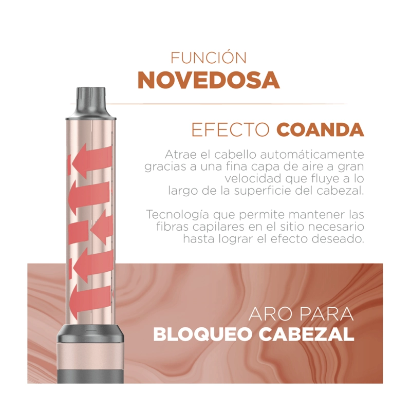 CEPILLO SECADOR GAMA MULTISTYLER UNIQ STYLER FLOW 4 ACC - 4