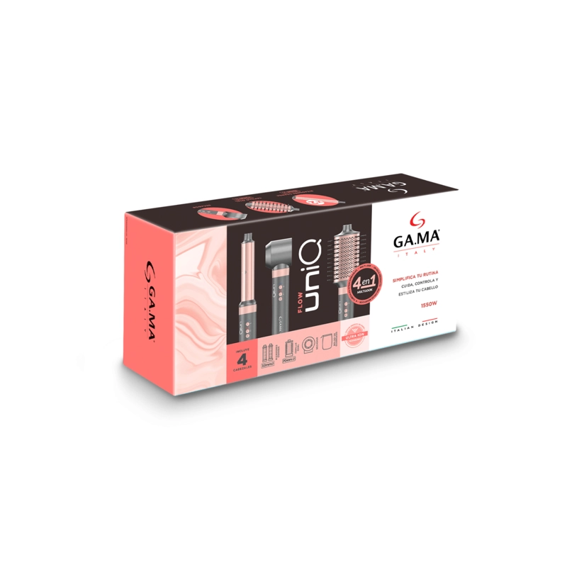 CEPILLO SECADOR GAMA MULTISTYLER UNIQ STYLER FLOW 4 ACC - 6