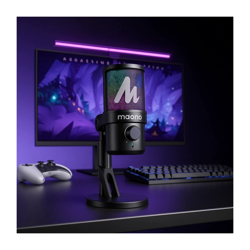MICROFONO INALAMBRICO CONDENSADOR MAONO DM40 PRO USB C - 4