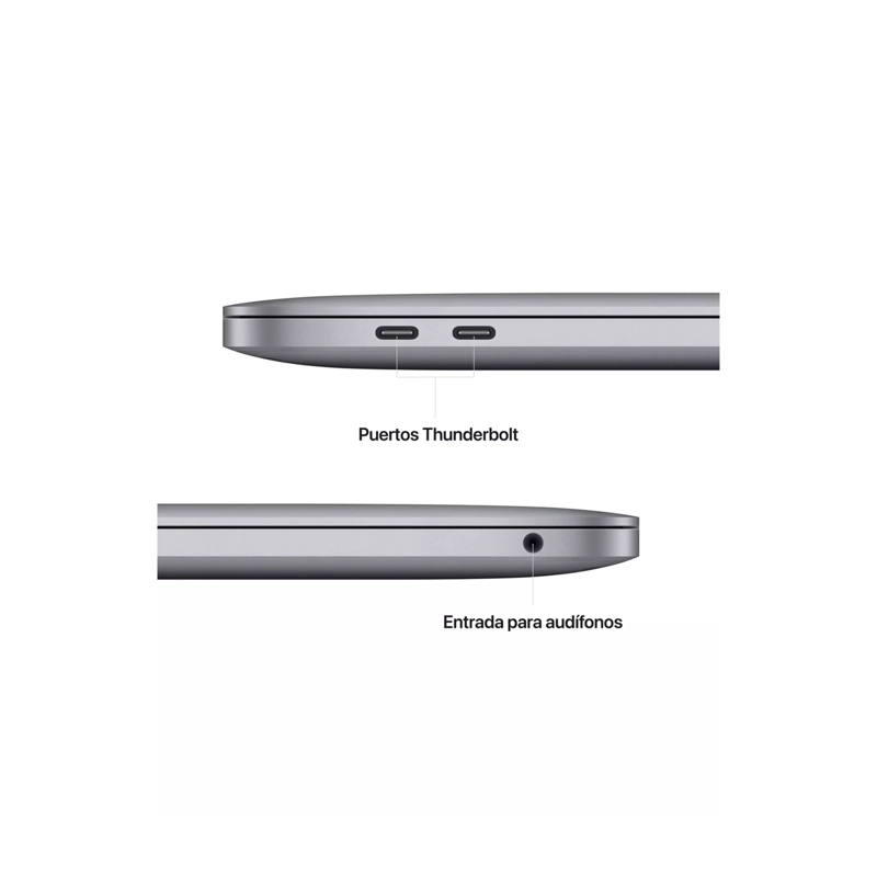 APPLE MACBOOK PRO 13.3 M2 8GB 256GB SSD GRIS - 4