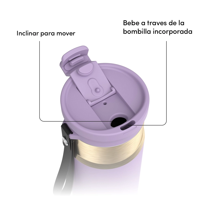 BOTELLA TERMICA CONTIGO DUAL SIP 710ML LILA - 2