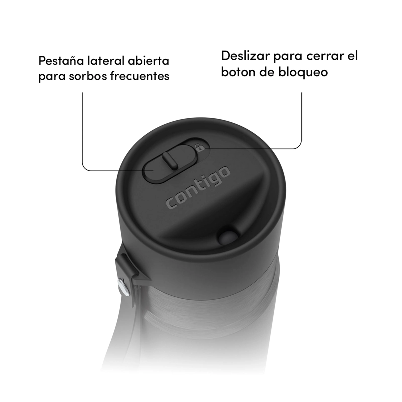 MUG TERMICO CONTIGO AUTOSEAL 473ML NEGRO - 2