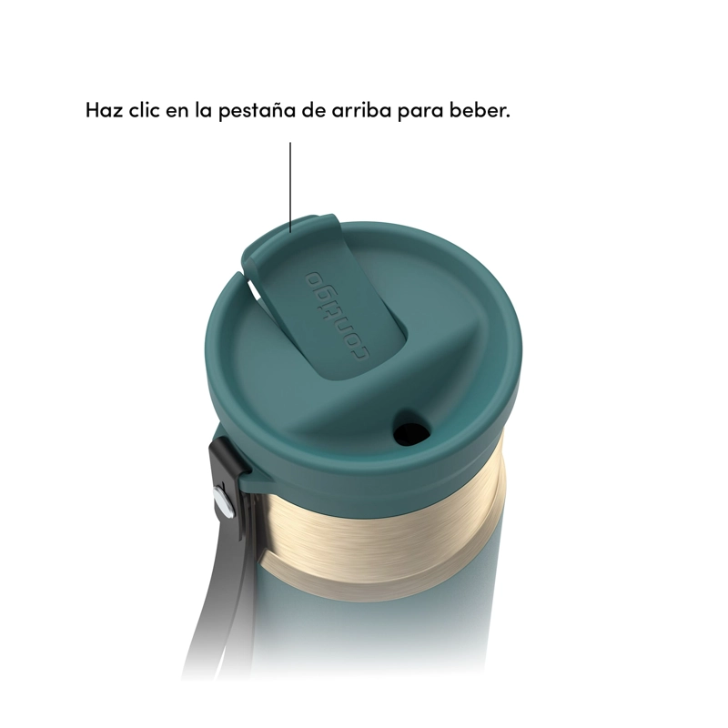 MUG TERMICO CONTIGO SNAPSEAL 473ML VERDE - 3