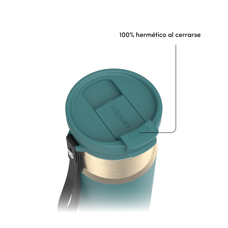 BOTELLA TERMICA CONTIGO DUAL SIP 710ML VERDE - 3