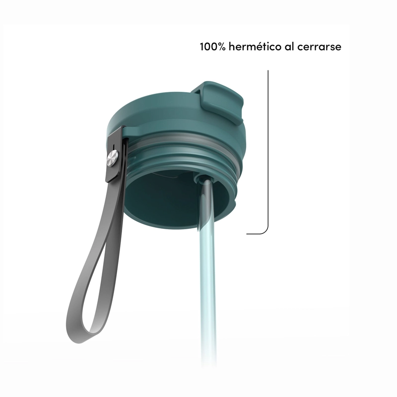 BOTELLA TERMICA CONTIGO DUAL SIP 710ML VERDE - 5