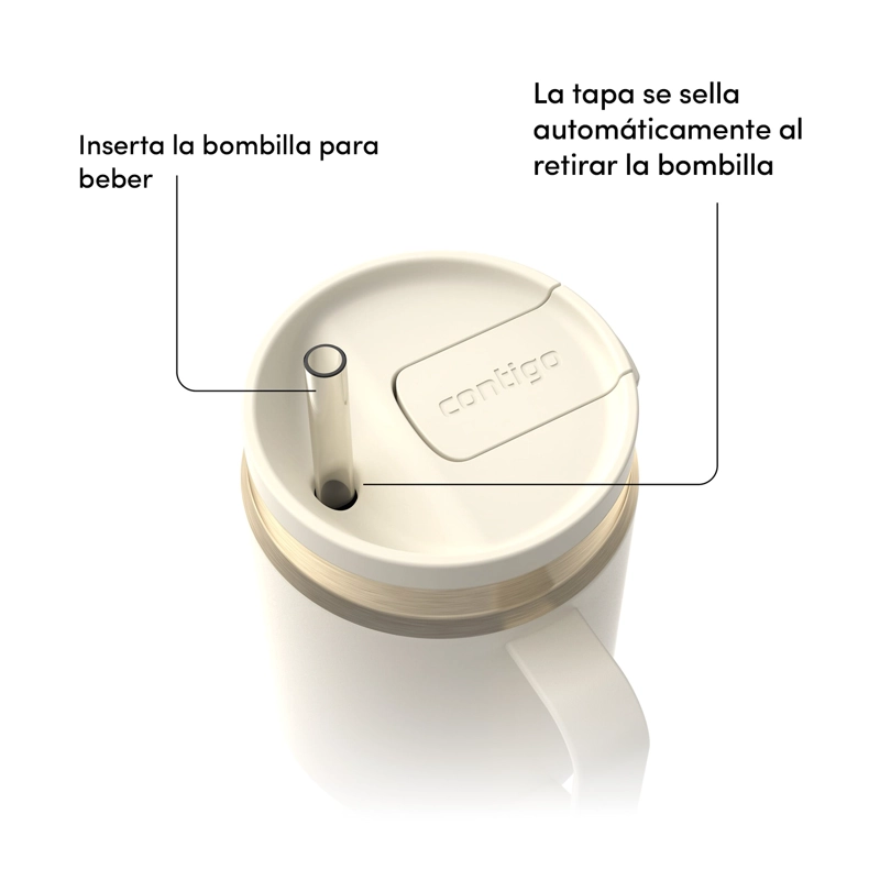 VASO TERMICO CONTIGO SNAPSEAL 887ML BLANCO - 3