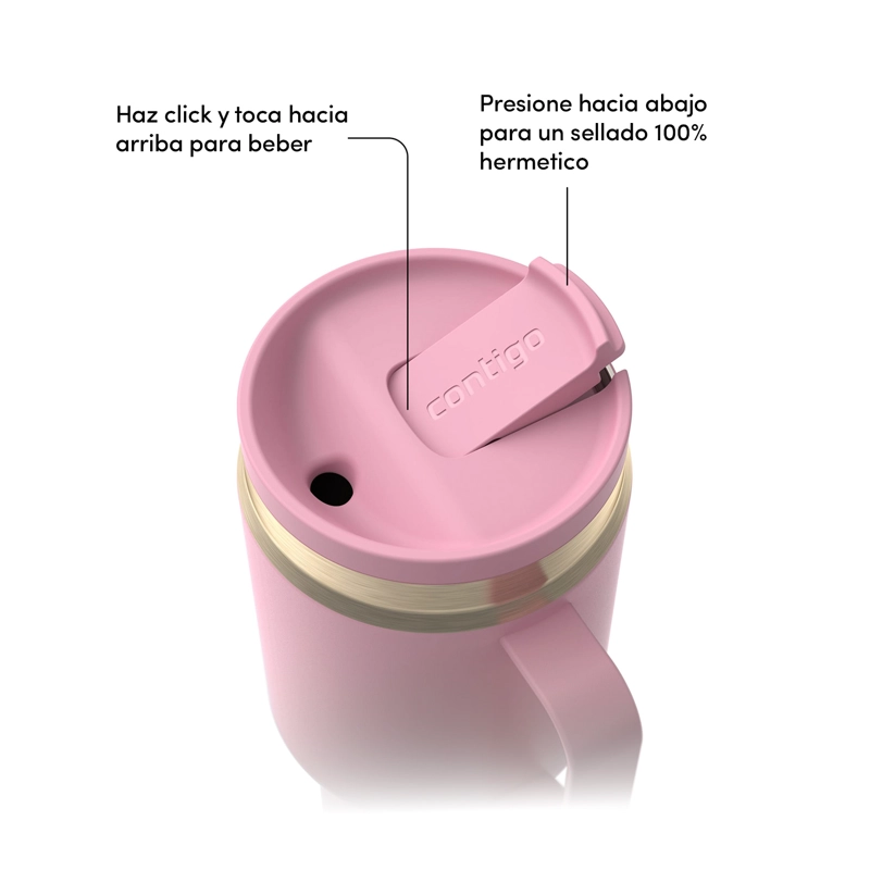 VASO TERMICO CONTIGO SNAPSEAL 887ML ROSA - 2