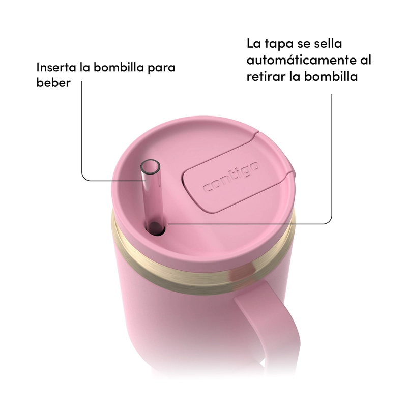 VASO TERMICO CONTIGO SNAPSEAL 887ML ROSA - 3