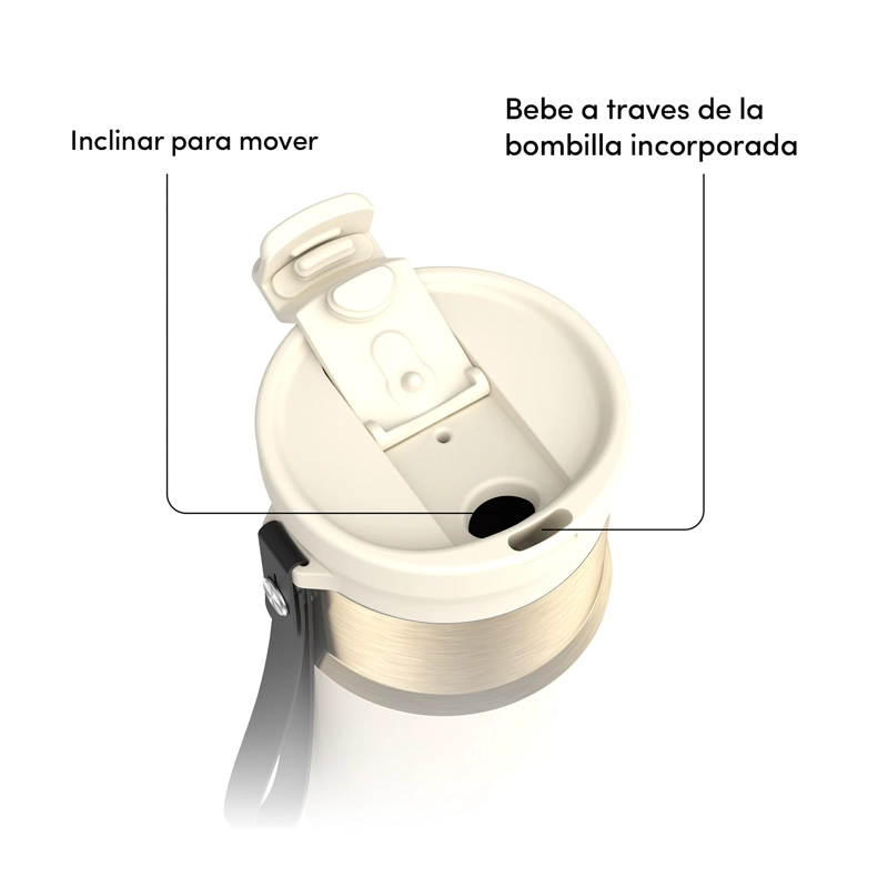 BOTELLA TERMICA CONTIGO DUAL SIP 710ML BLANCO - 2