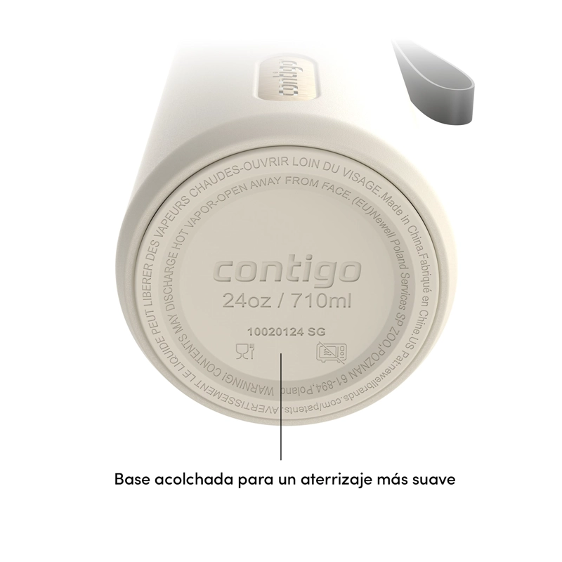 BOTELLA TERMICA CONTIGO DUAL SIP 710ML BLANCO - 4