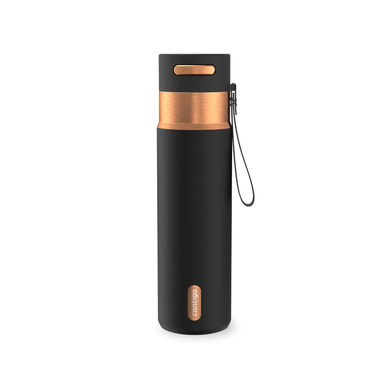MUG TERMICO CONTIGO AUTOSEAL 710ML NEGRO COBRE - 1