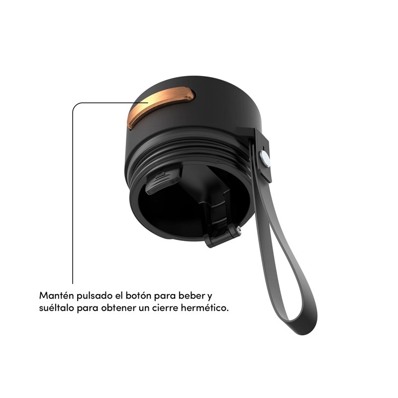 MUG TERMICO CONTIGO AUTOSEAL 710ML NEGRO COBRE - 3